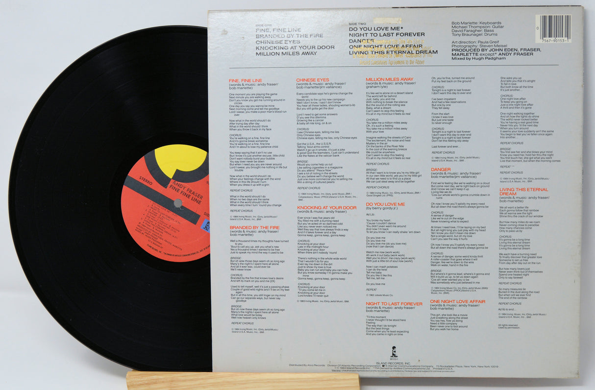 Fraser, Andy - Fine Fine Line