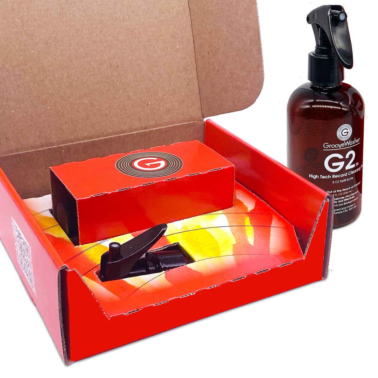 GrooveWasher - G2 8 oz Bottle & Trigger
