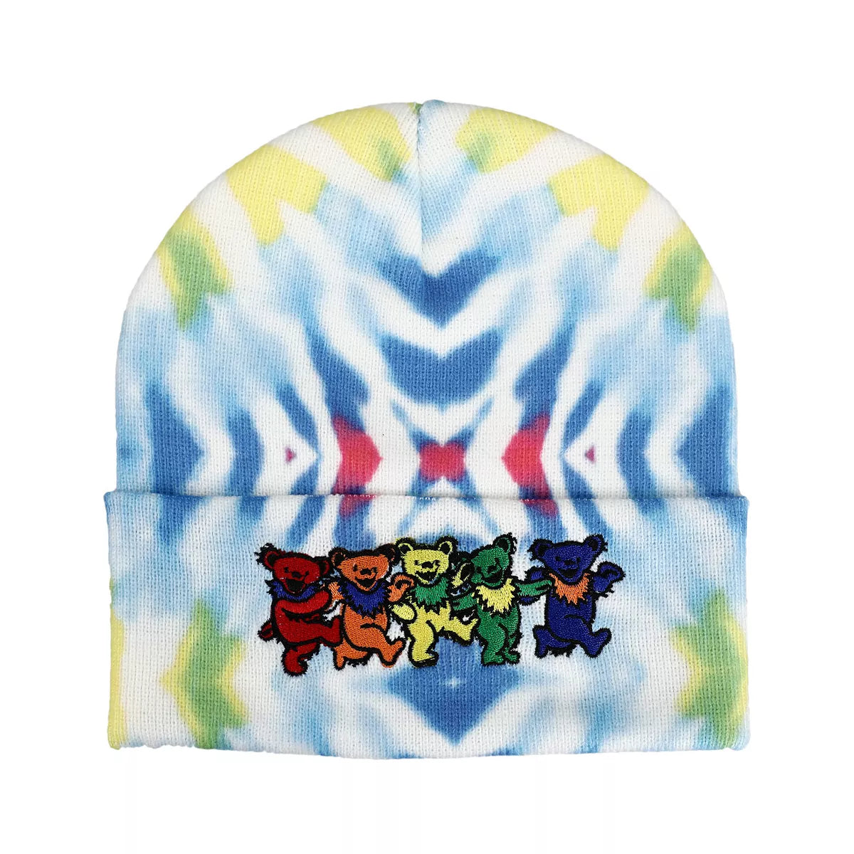 Grateful Dead - Bears Tie Dye Beanie Hat