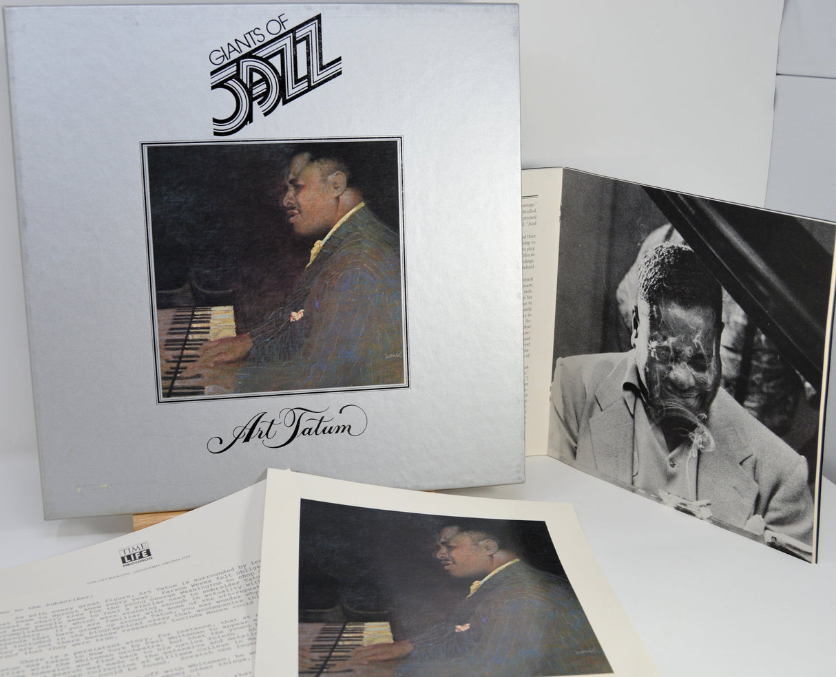 Complete Giants of Jazz: Art Tatum box set with album cover, booklet, and insert
