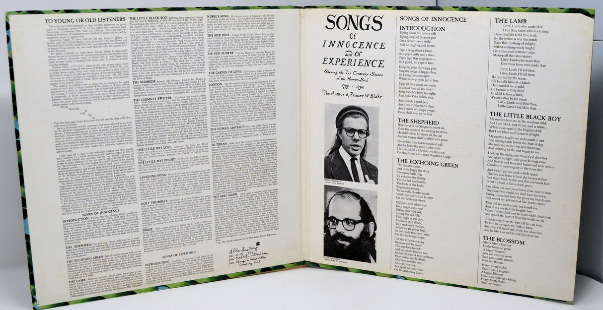 Ginsberg / Blake- Songs Of Innocence And Experience