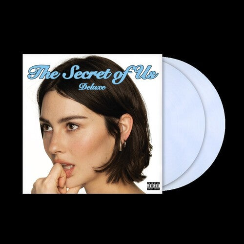 Vinyl record album cover of Gracie Abrams 'The Secret Of Us' featuring a portrait of a her.