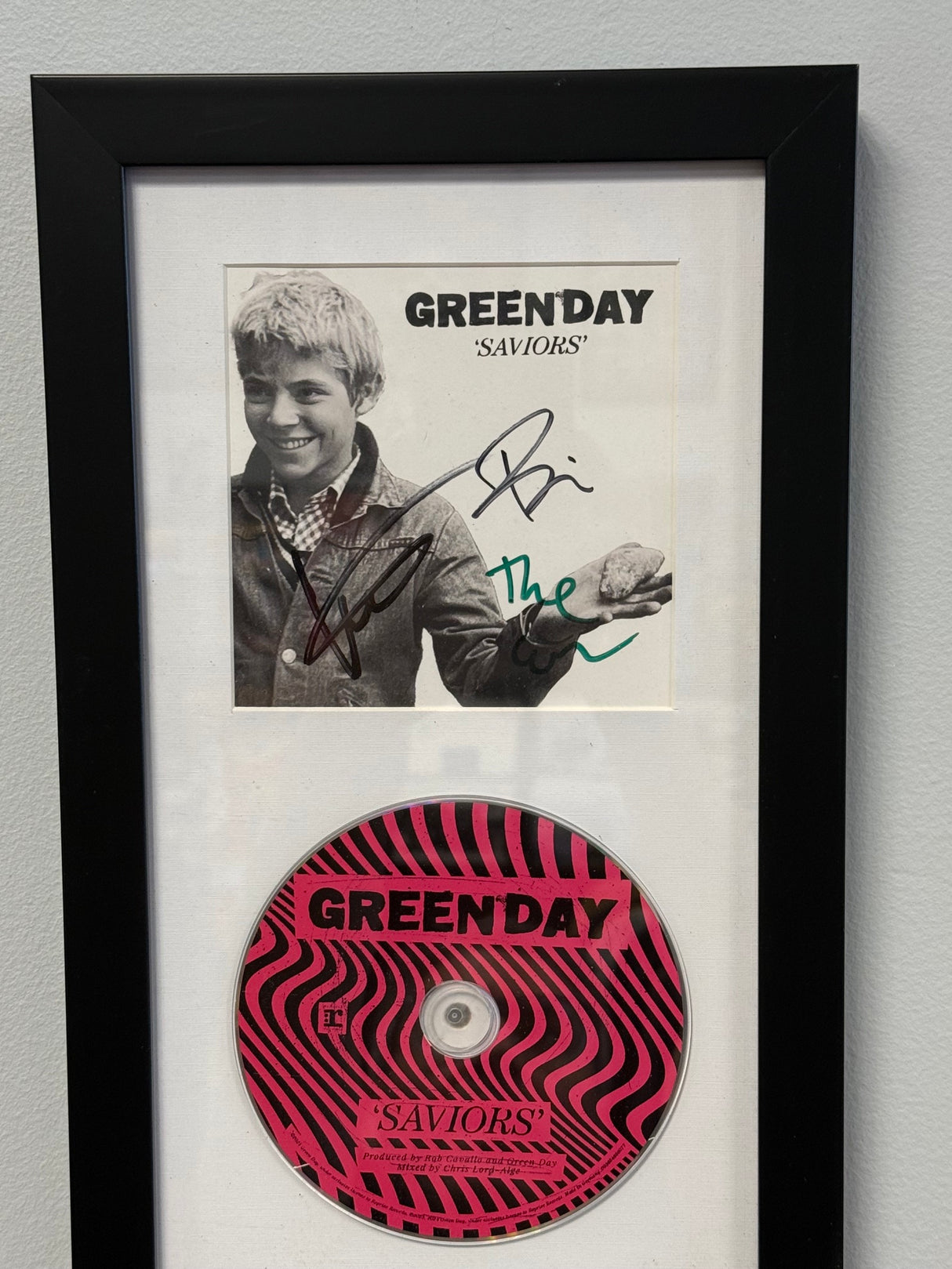 Green Day - Saviors (Signed)