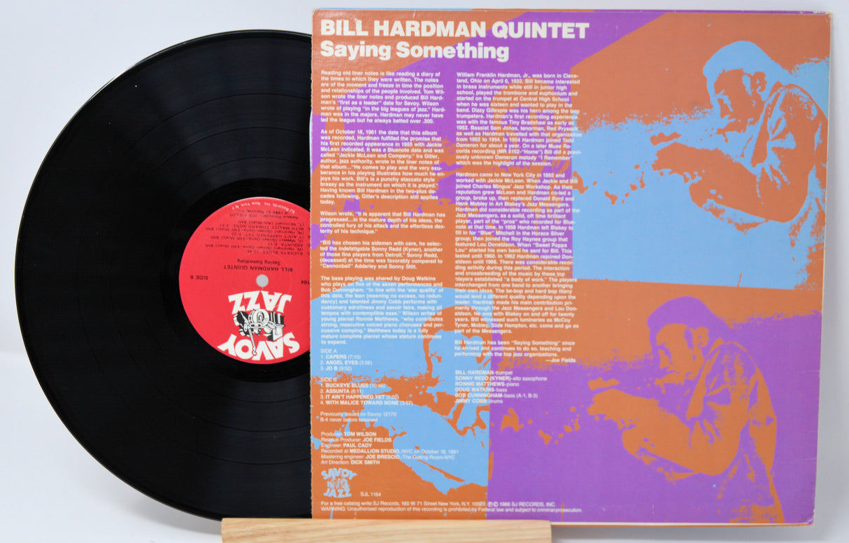 Hardman, Bill - Saying Something