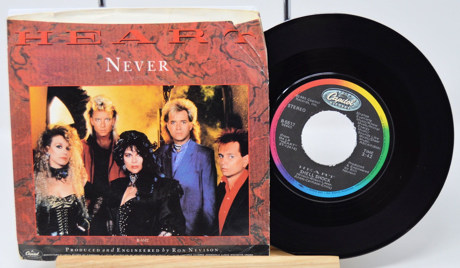 Heart - Never / Shell Shock