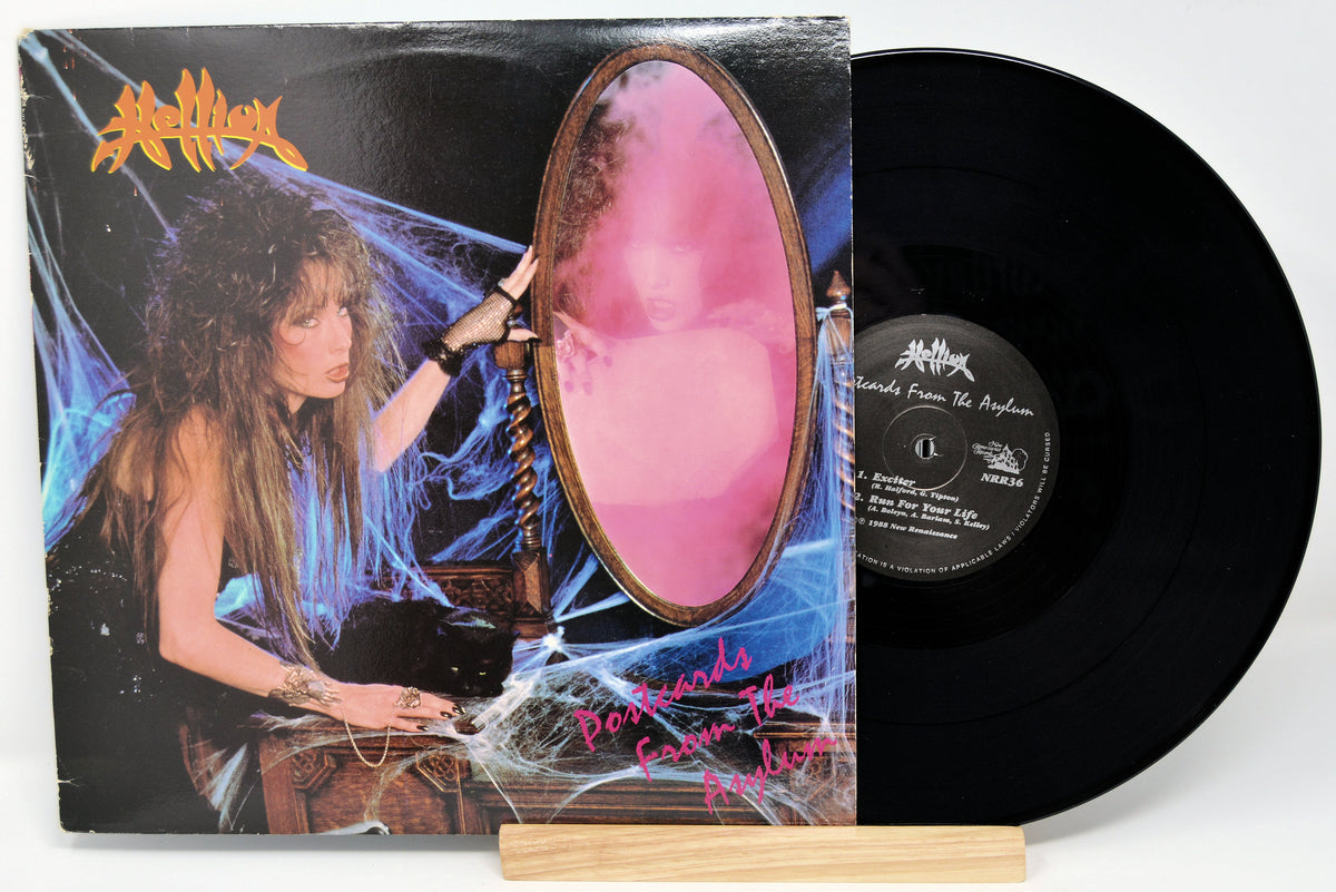Hellion Postcards From The Asylum, Vinyl Record Album LP Joe's Albums
