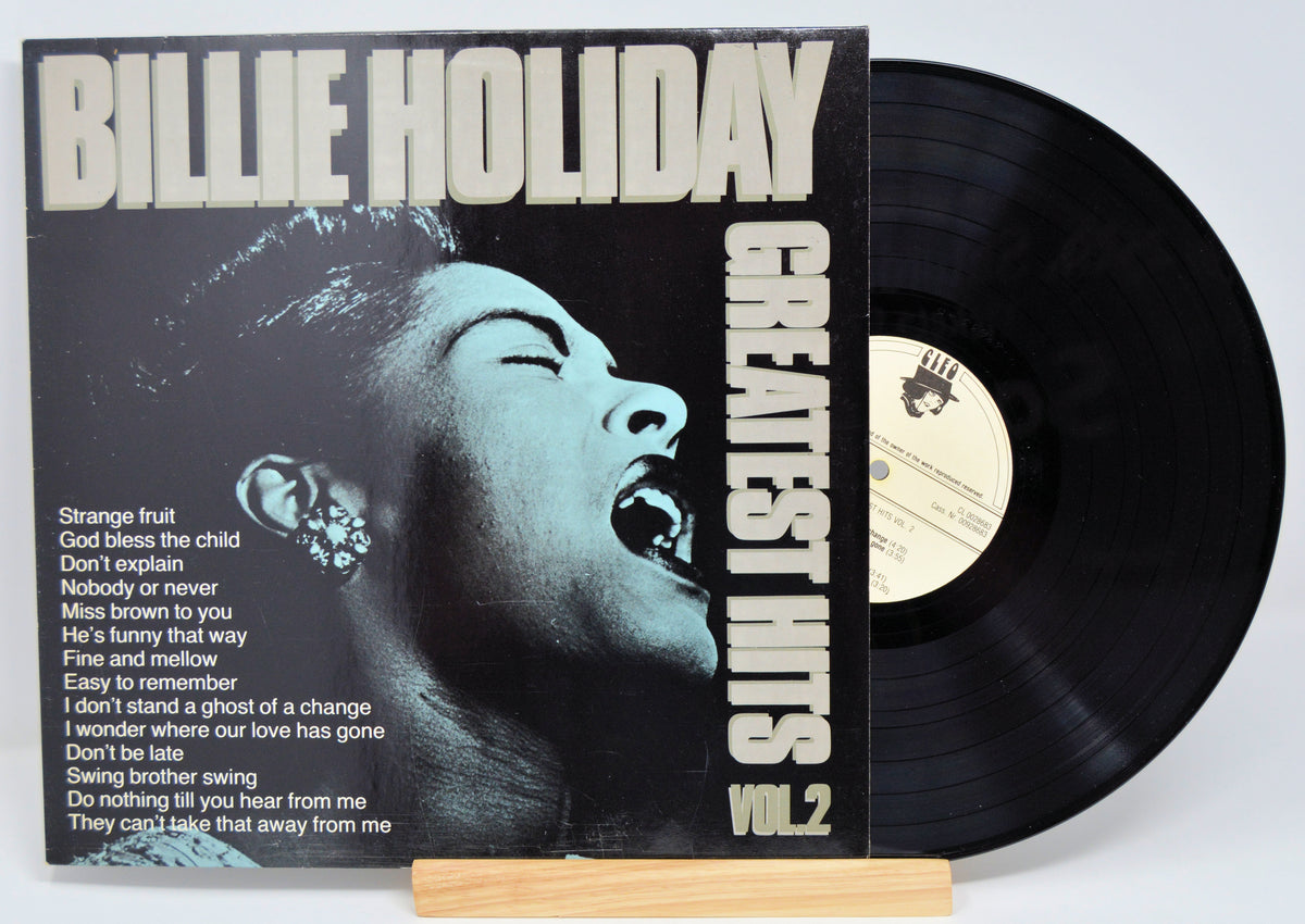 Billie Holiday - Greatest Hits Vol 2, Vinyl Record 2LP, Strange Fruit ...