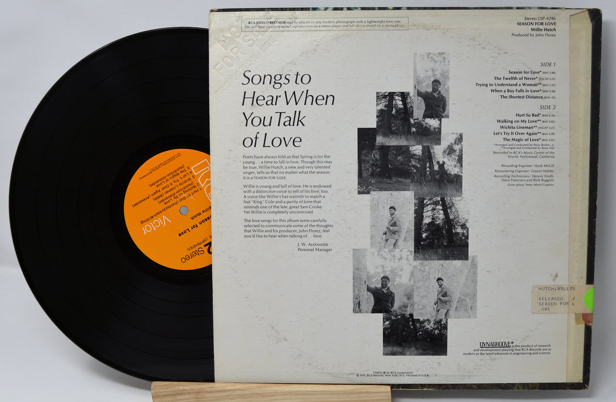 Hutch, Willie - Season For Love