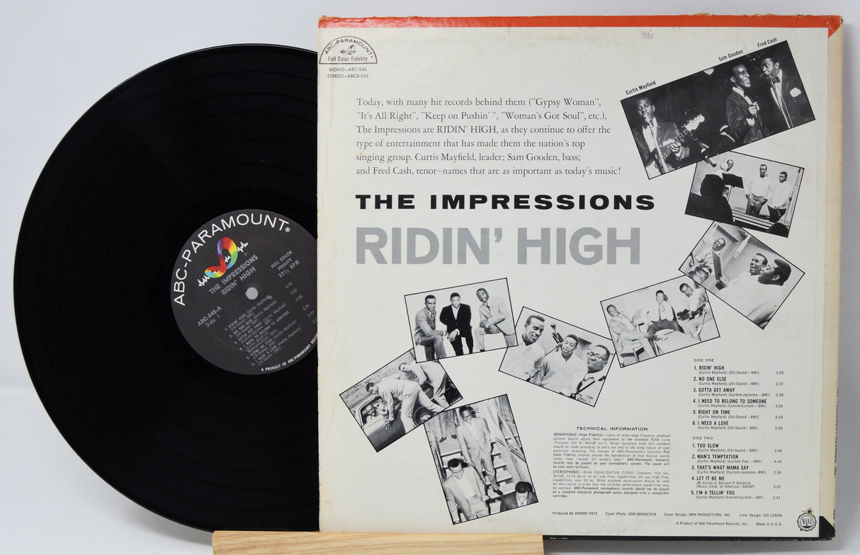 Impressions, The - Ridin' High