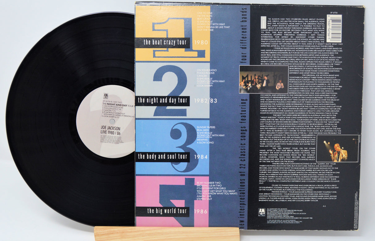 Jackson, Joe - Live 1980/86