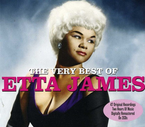Cover of 'The Very Best of Etta James' CD featuring a portrait of Etta James and album title text