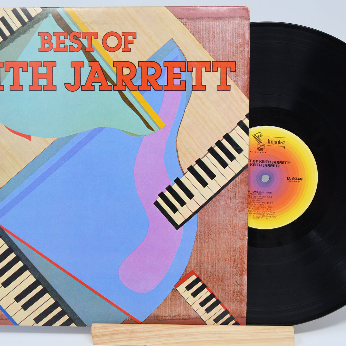 Keith Jarrett Best Of, Vinyl Record Album LP, ABC IA9348 Joe