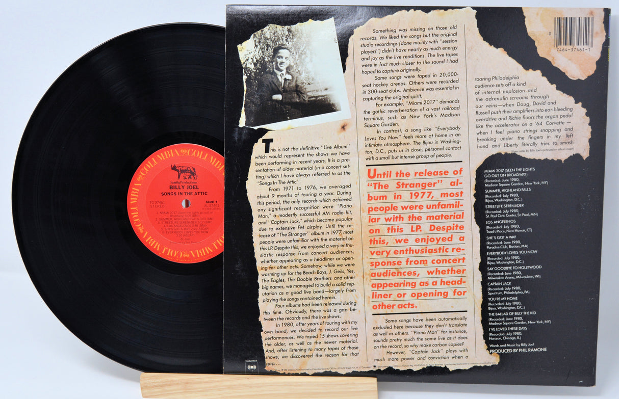 Joel, Billy - Songs In The Attic