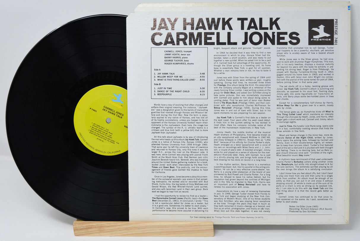 Jones, Carmell - Jay Hawk Talk