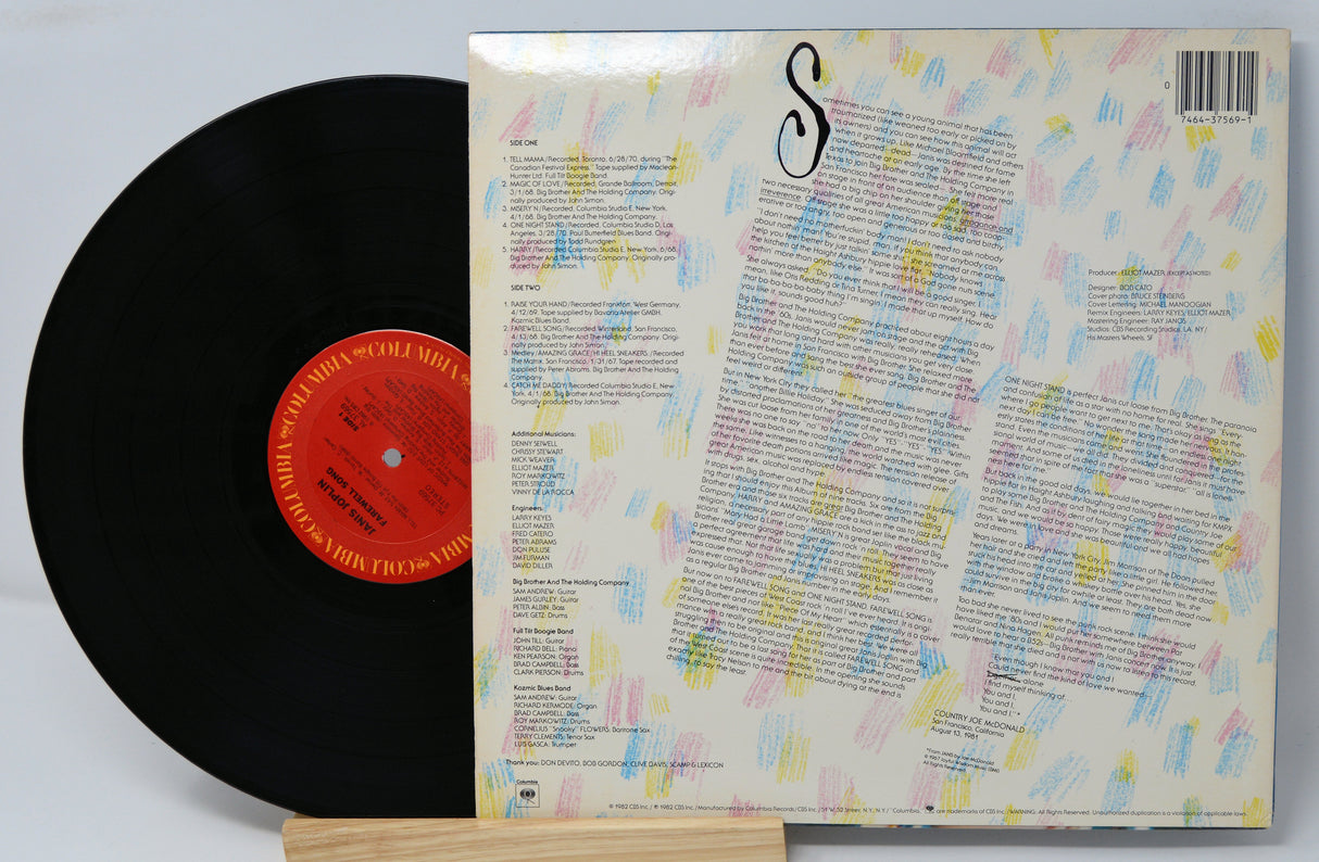 Joplin, Janis - Farewell Song