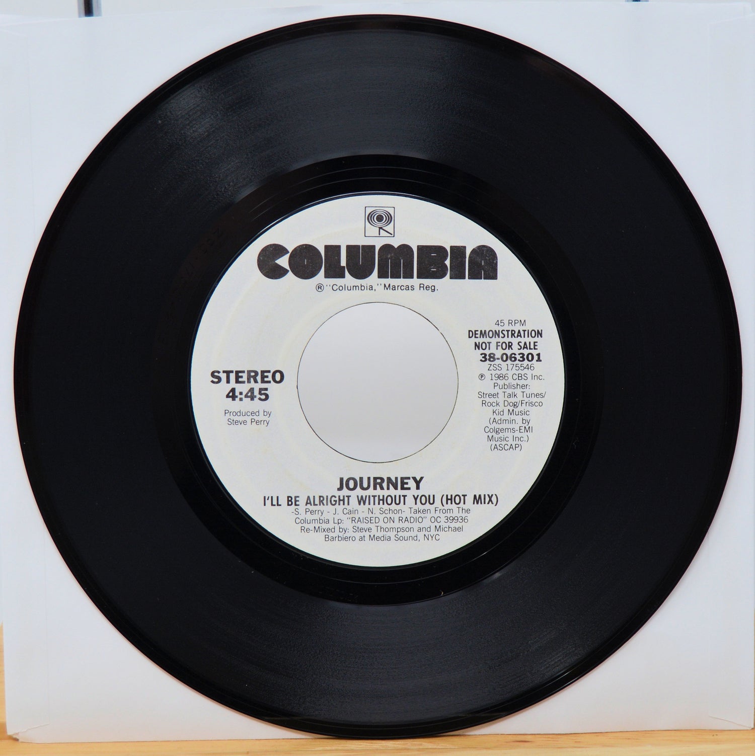 Journey - I'll Be Alright Without You