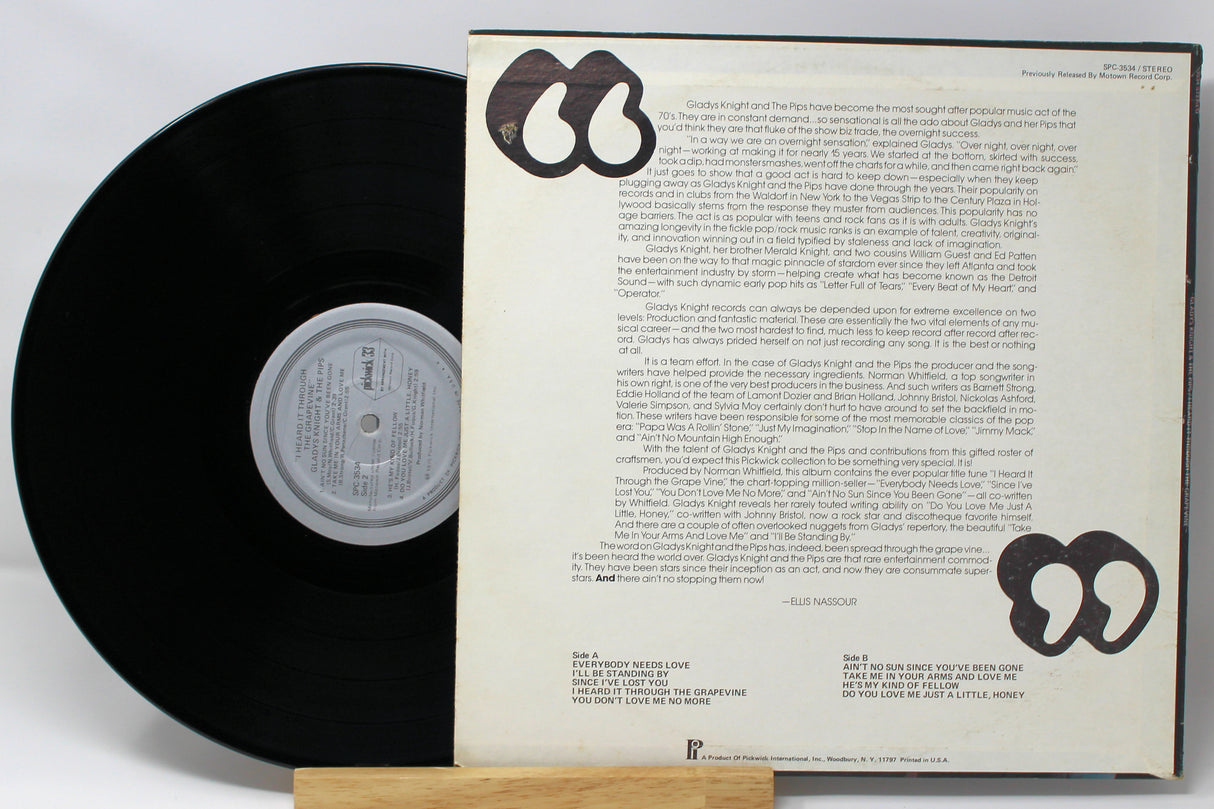 Knight, Gladys & Pips - I Heard It Through The Grape-vine