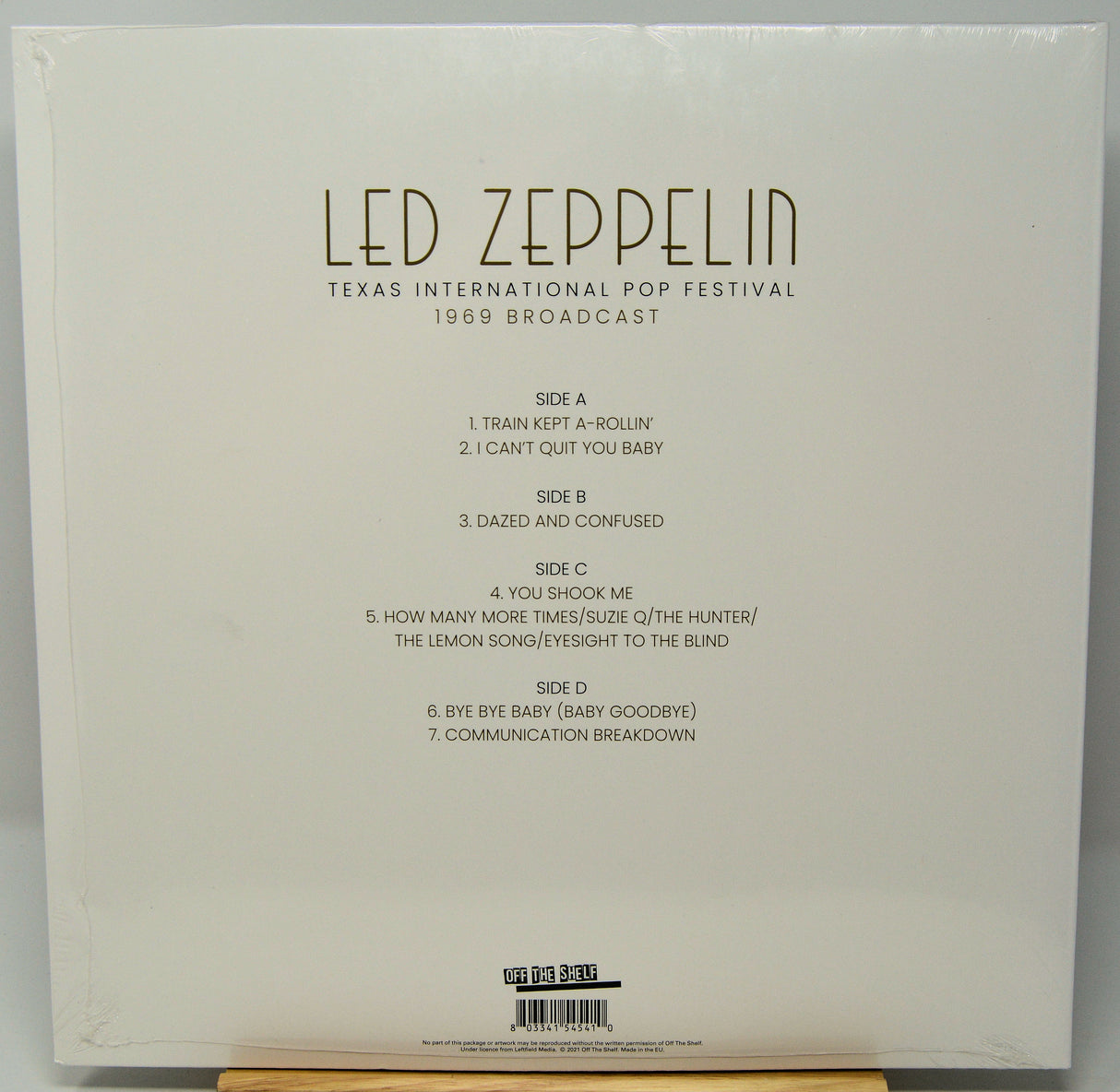 Led Zeppelin - Texas International Pop Festival