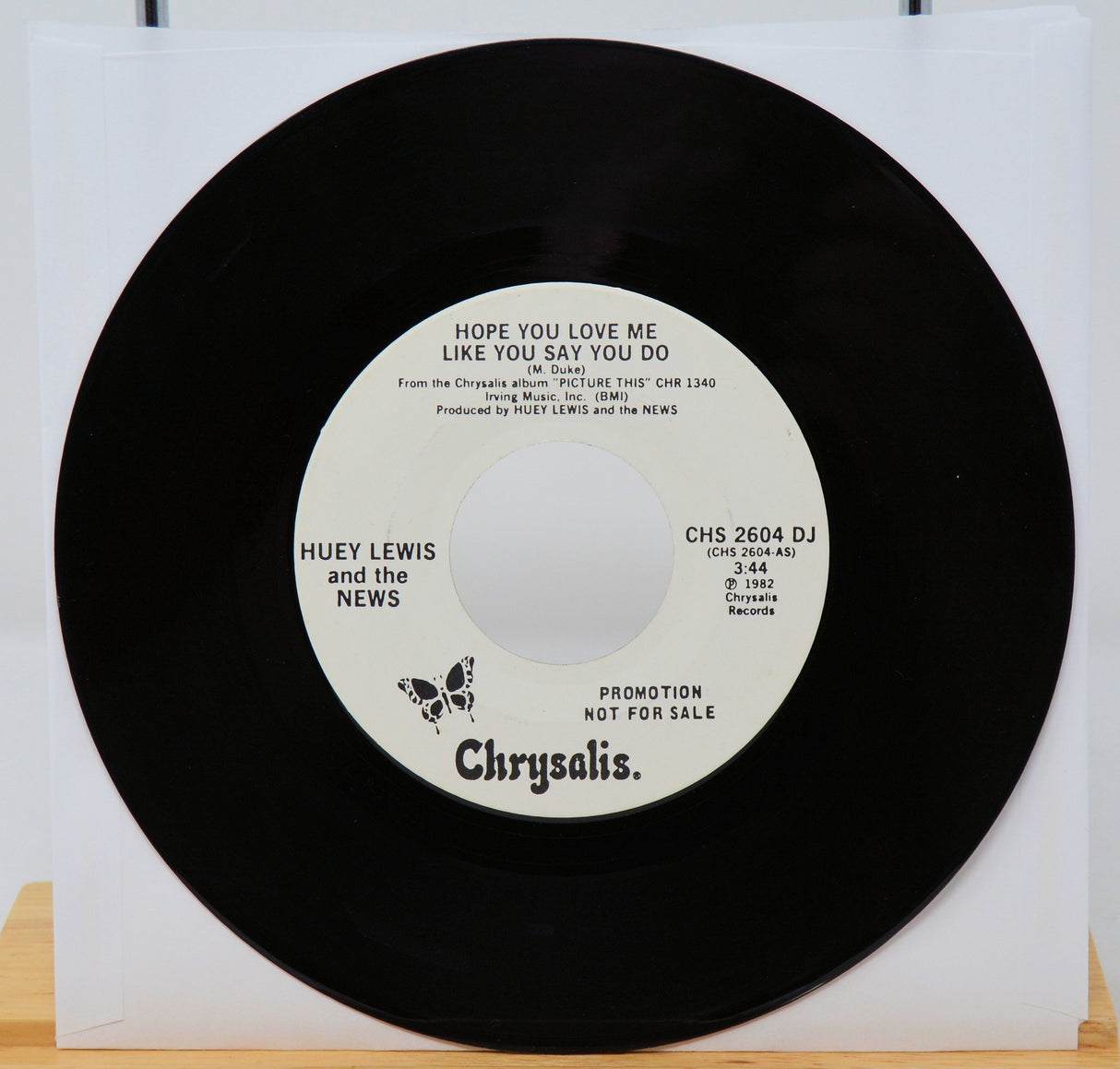 Lewis, Huey - I hope You Love My Like You Say You Do