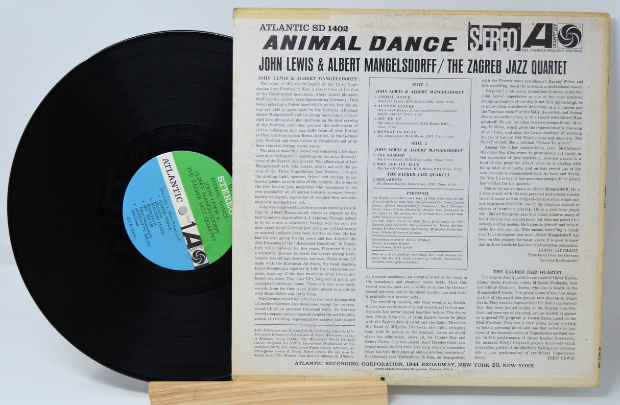 Lewis / Mangelsdorff - Animal Dance