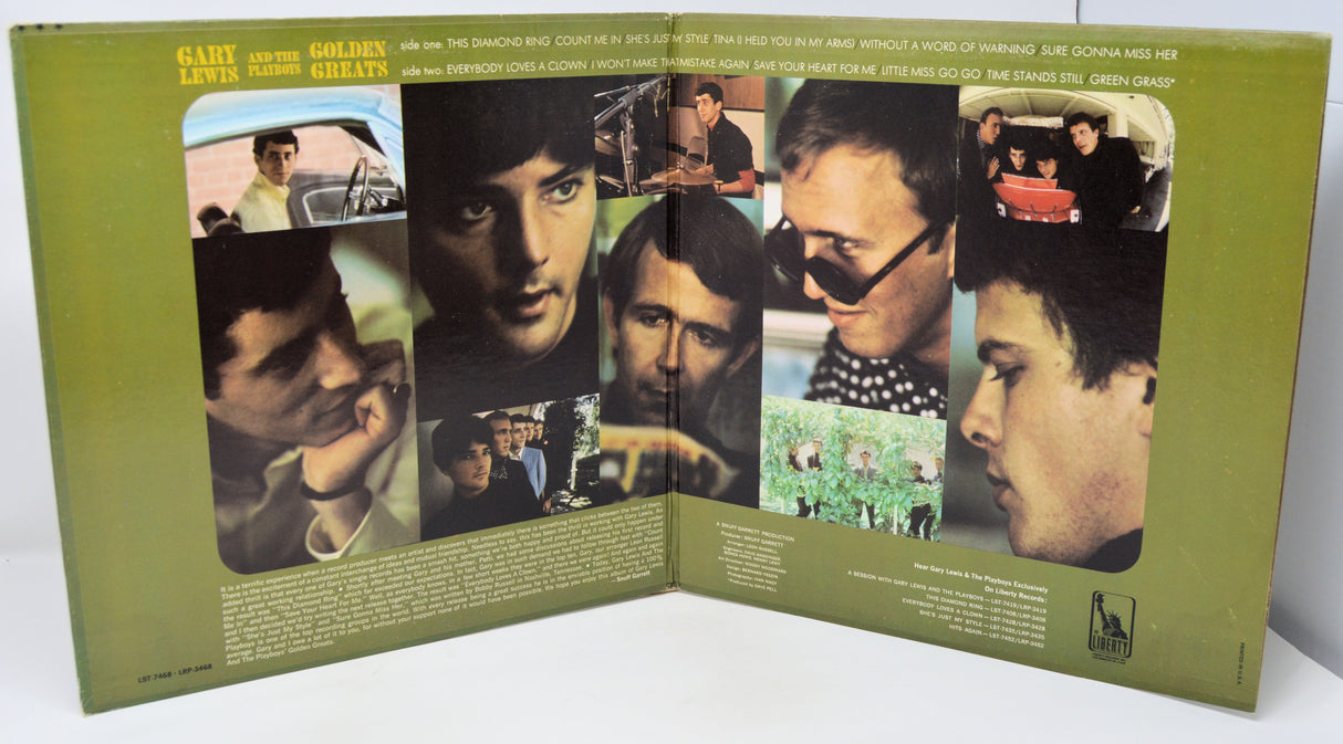 Album cover with a green background featuring images of a person and text.