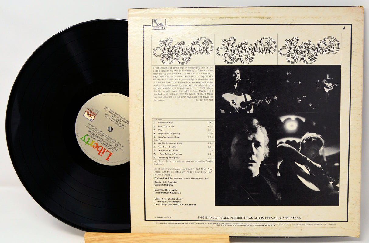 Lightfoot, Gordon - Did She Mention My Name