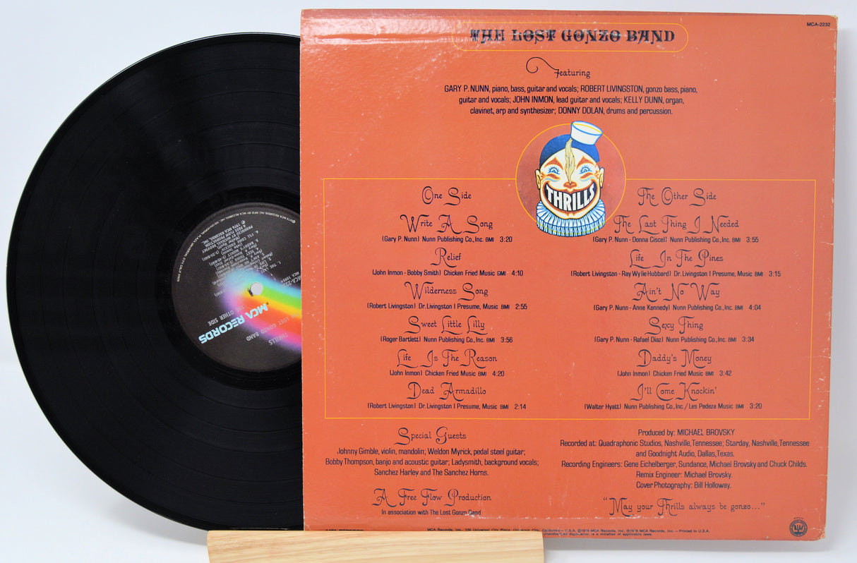 Lost Gonzo Band - Thrills
