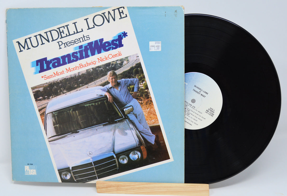 Mundell Lowe Presents TransitWest, Vinyl Record Album LP, PAUSA Joe