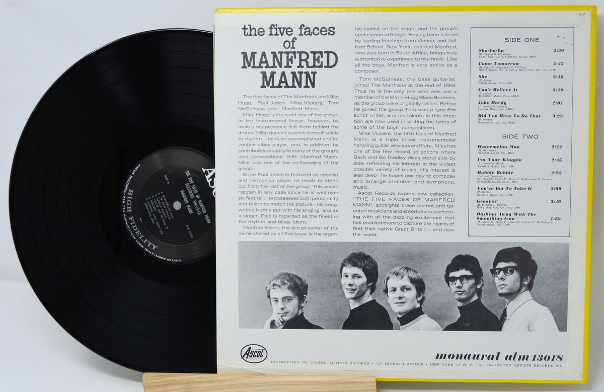 Manfred Mann - The Five Faces Of
