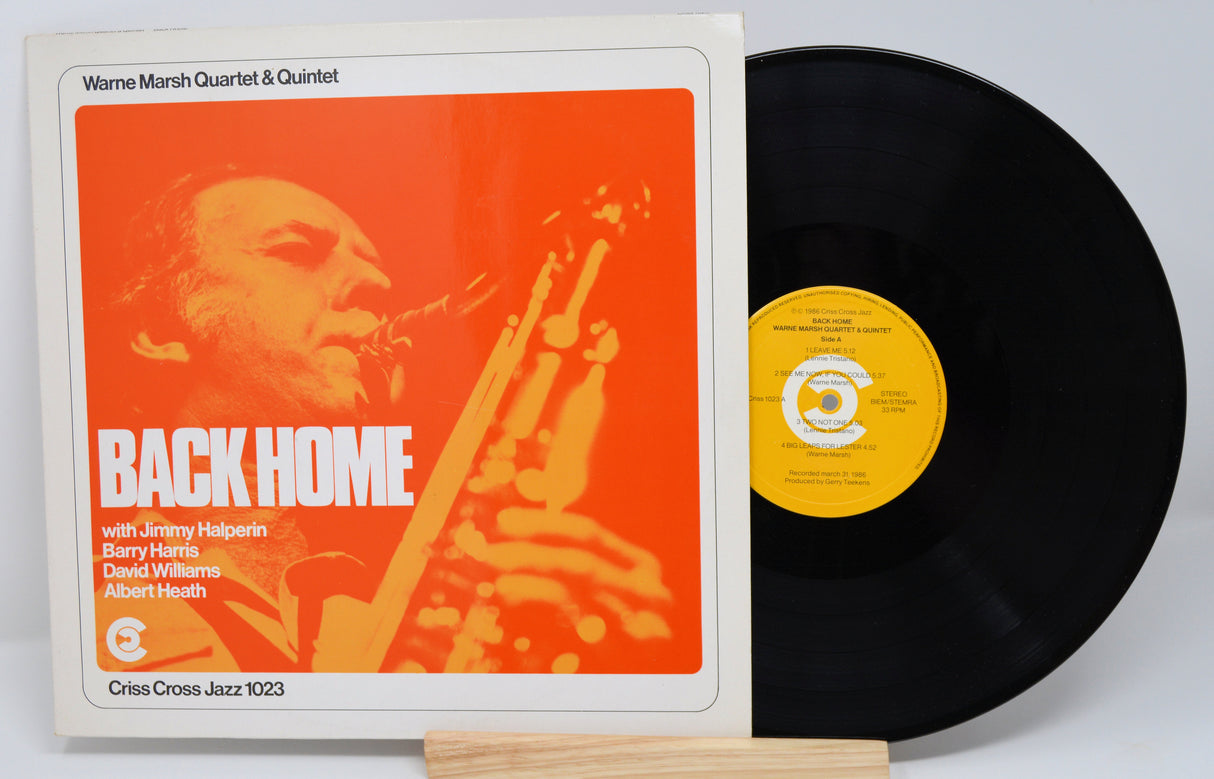 Marsh, Warne - Back Home