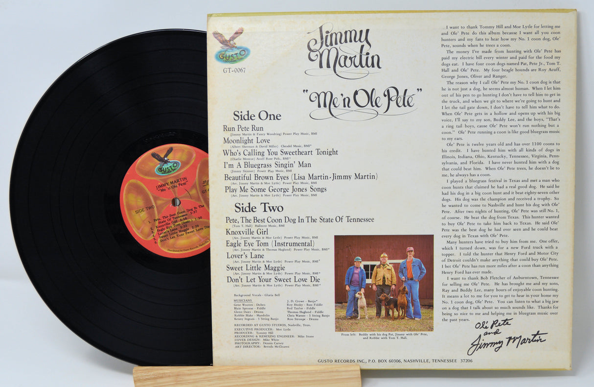 Martin, Jimmy - Me 'N Ole Pete