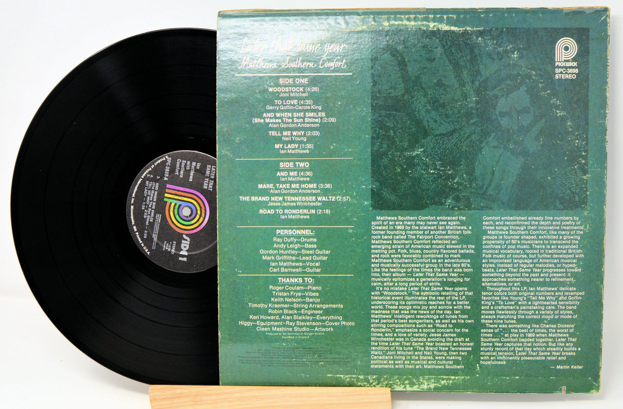 Matthews Southern Comfort - Later That Same Year