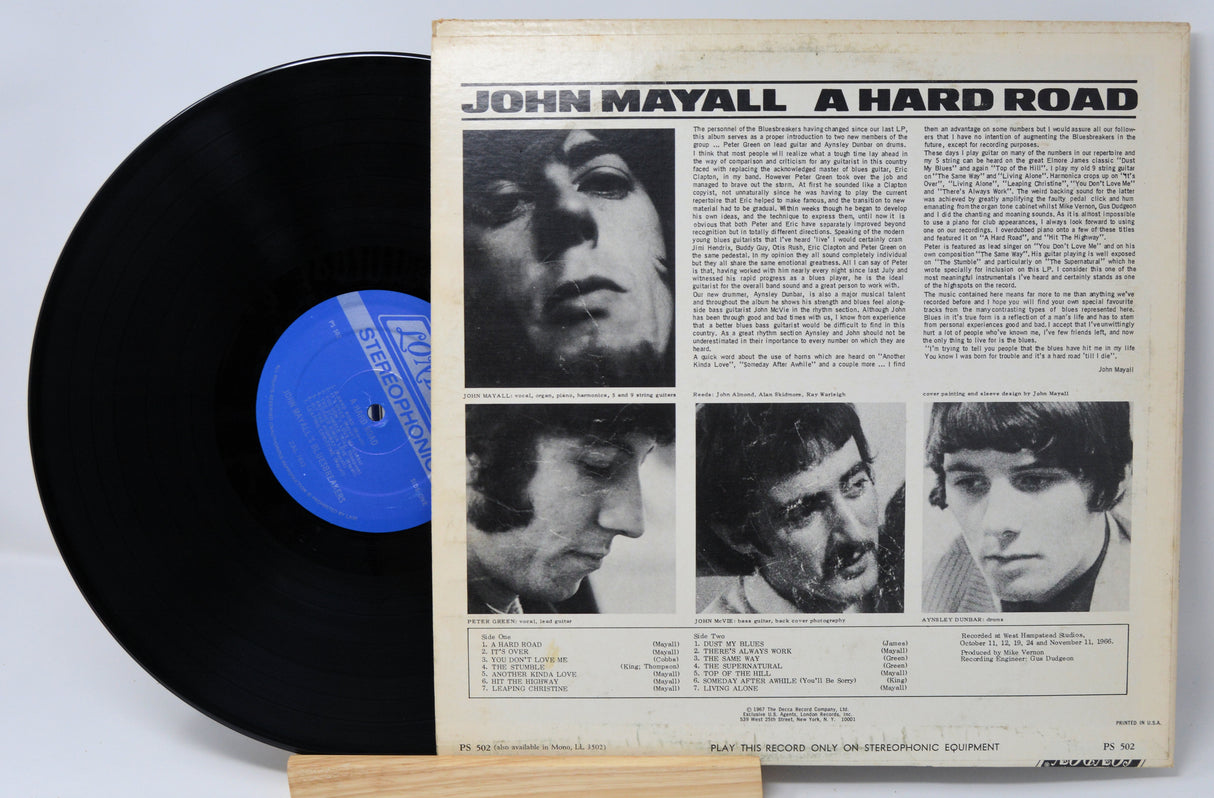 Mayall, John - A Hard Road