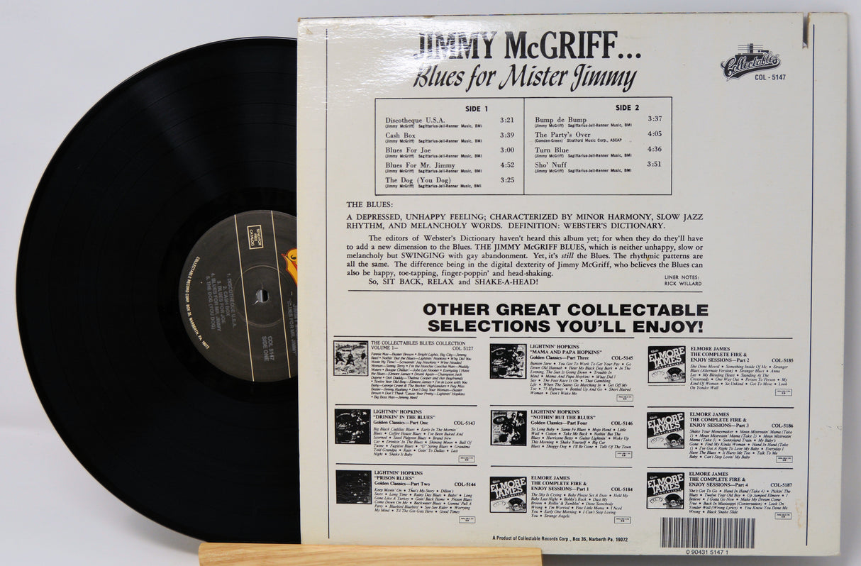 McGriff, Jimmy - Blues For Mister Jimmy