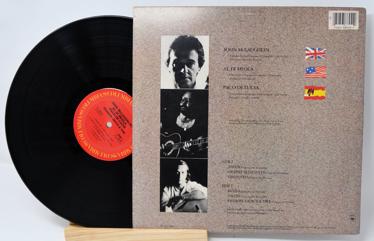 McLaughlin/DiMeola/DeLucia - Passion Grace & Fire