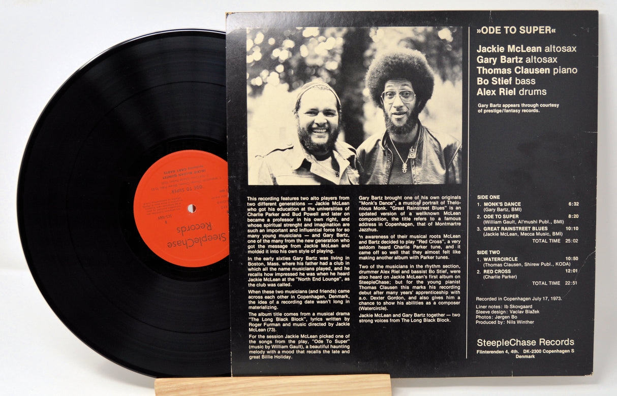 McLean, Jackie - Ode To Super