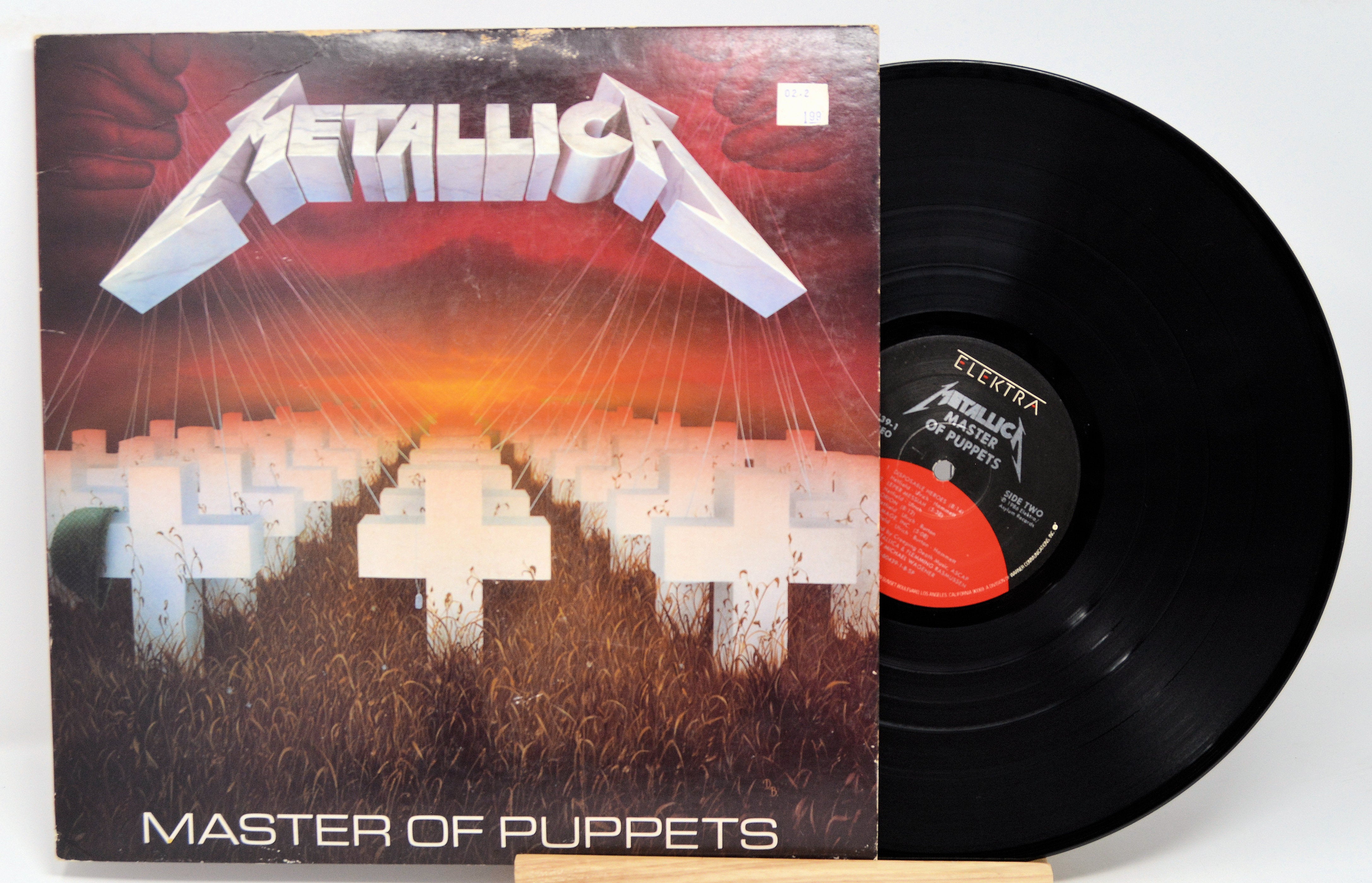 LPレコード METALLICA / MASTER OF PUPPETS メタリカ 未開封 