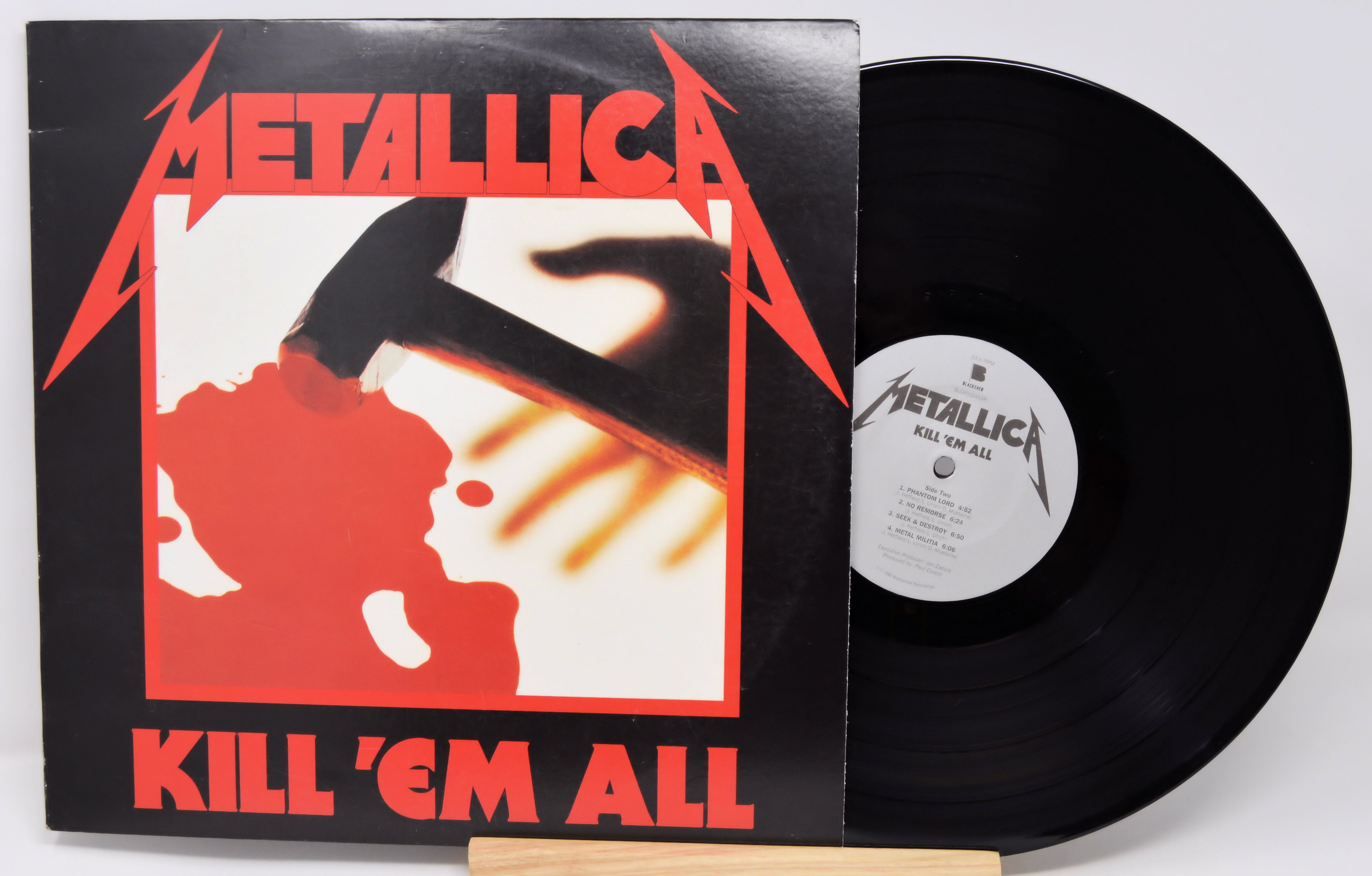 Metallica - Kill 'Em All, Vinyl Record Album LP – Joe's Albums