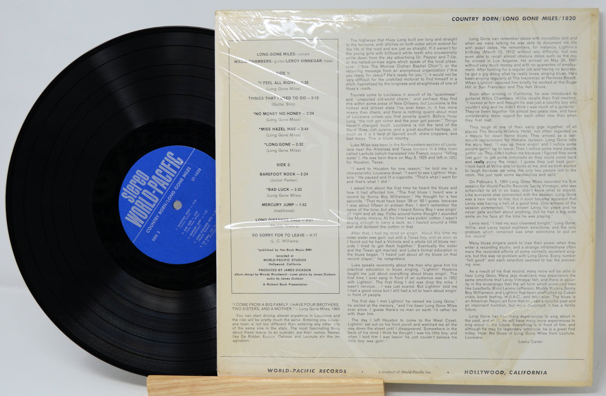 Miles, Luke "Long Gone" - Country Born