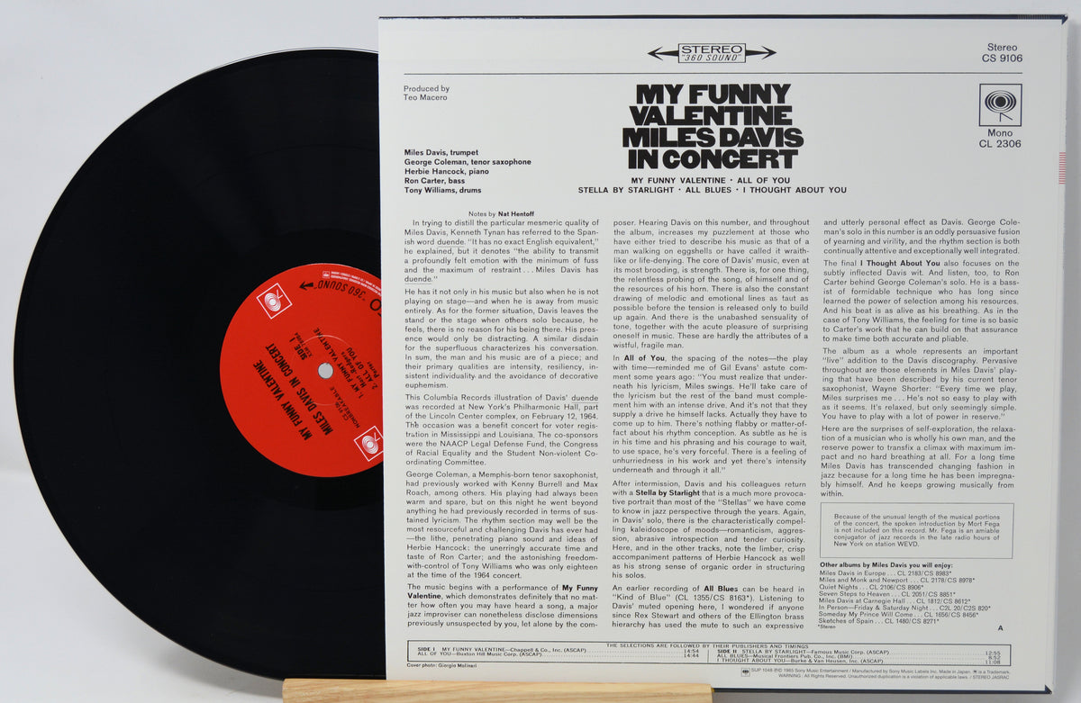 Davis, Miles - My Funny Valentine