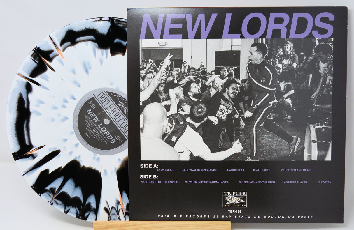 New Lords vinyl record by Mindforce with Triple B Records sleeve showing a crowded live concert photo