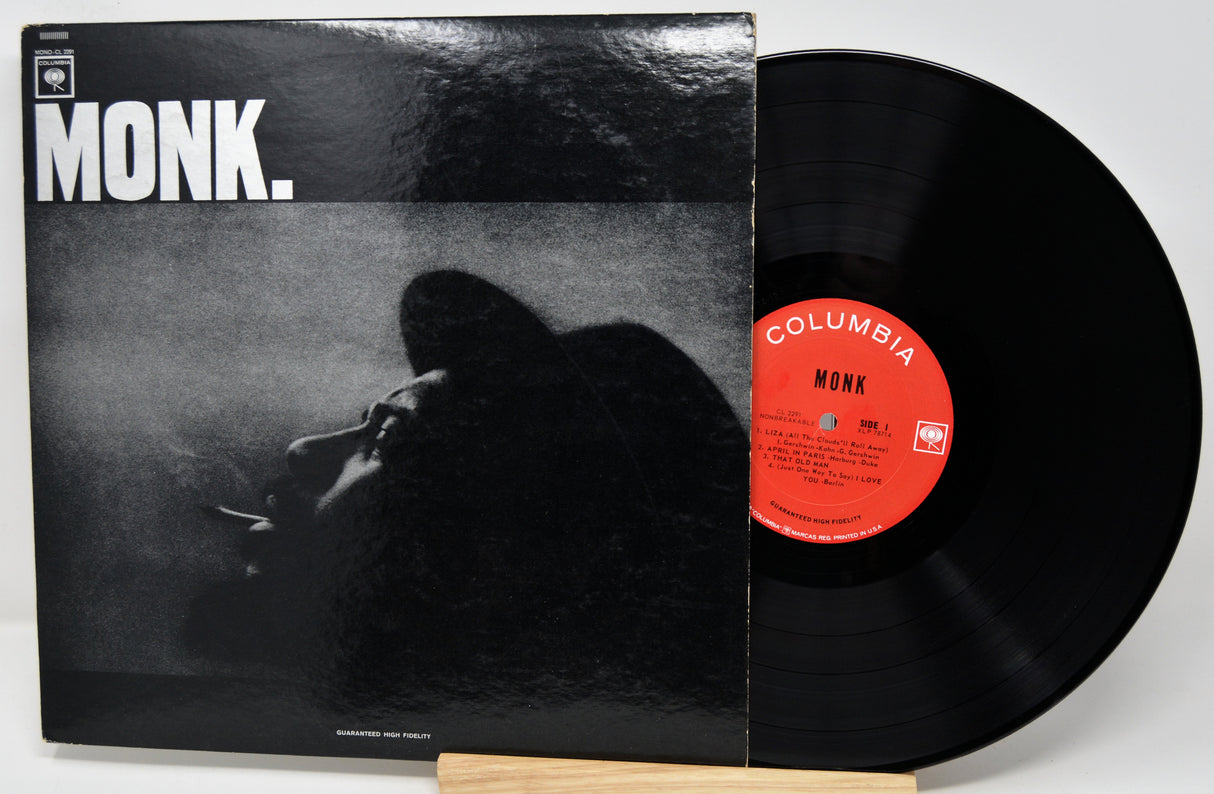 Vinyl record with cover featuring a silhouette and 'Columbia' label
