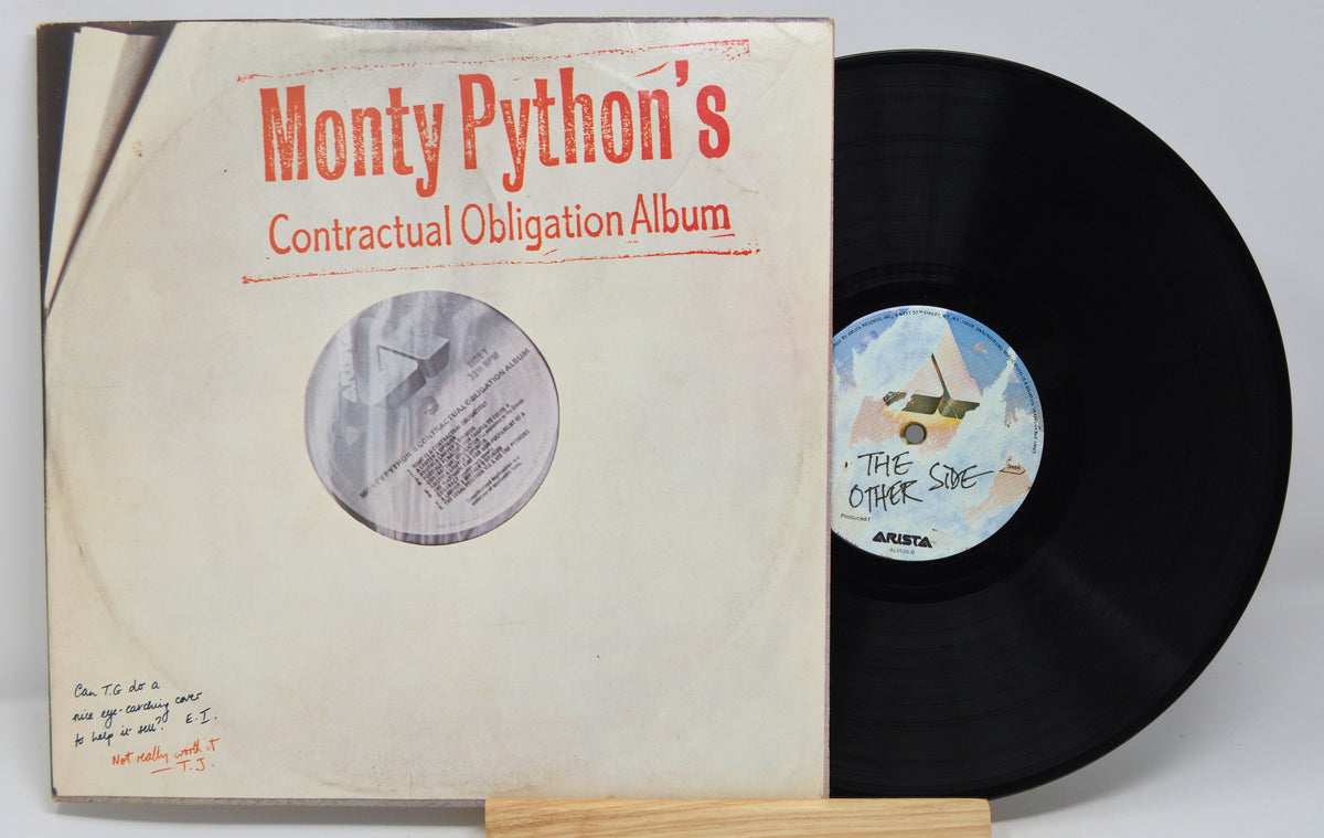 Monty Python Contractual Obligation Album, Vinyl Record LP, Comedy