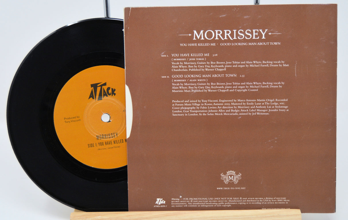 Morrissey - You Have Killed Me