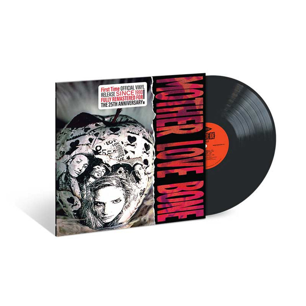 Mother Love Bone remastered 25th Anniversary Edition vinyl record with album cover art