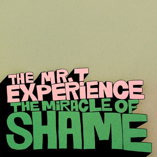 The image features a vinyl record cover for 'The Mr. T Experience - Miracle Of Shame'.
