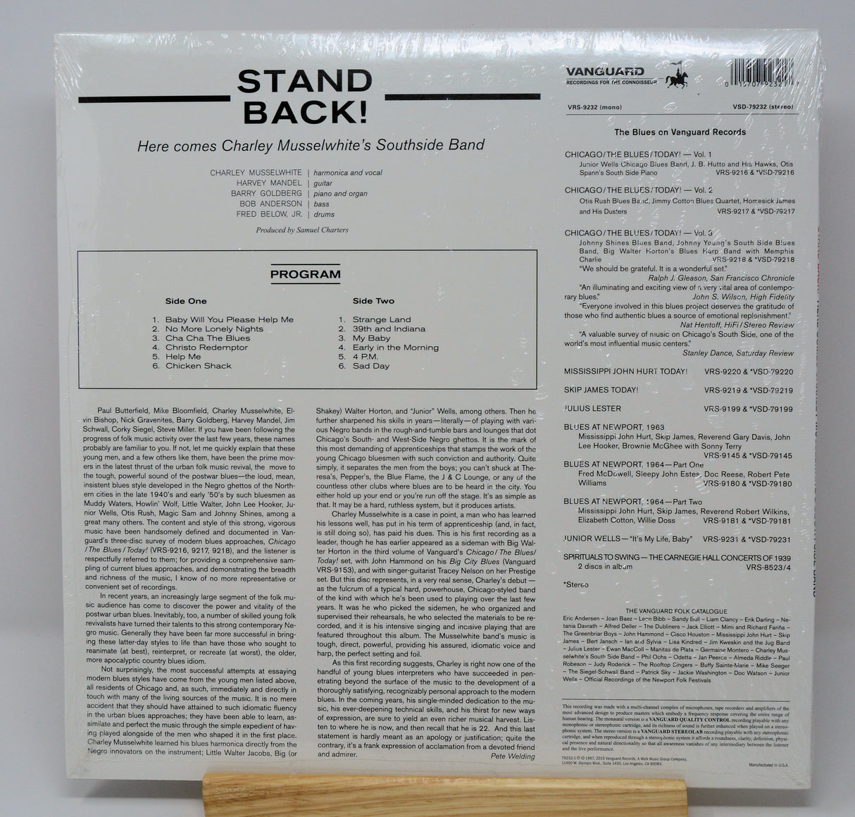 Musselwhite, Charley - Stand Back!