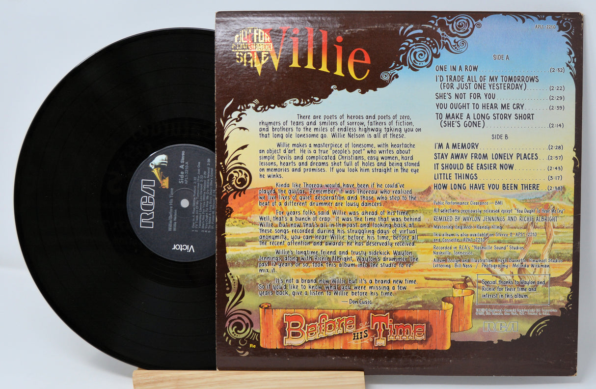 Nelson, Willie - Before His Time