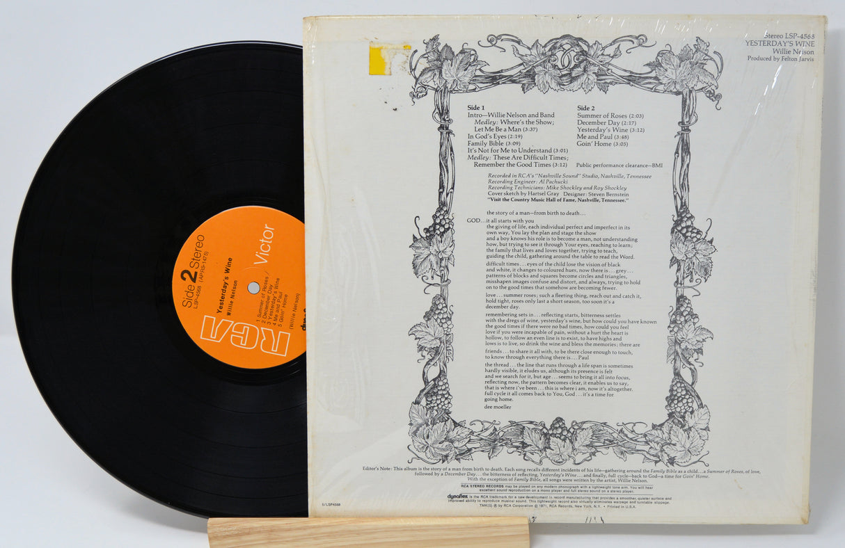 Nelson, Willie - Yesterday's Wine