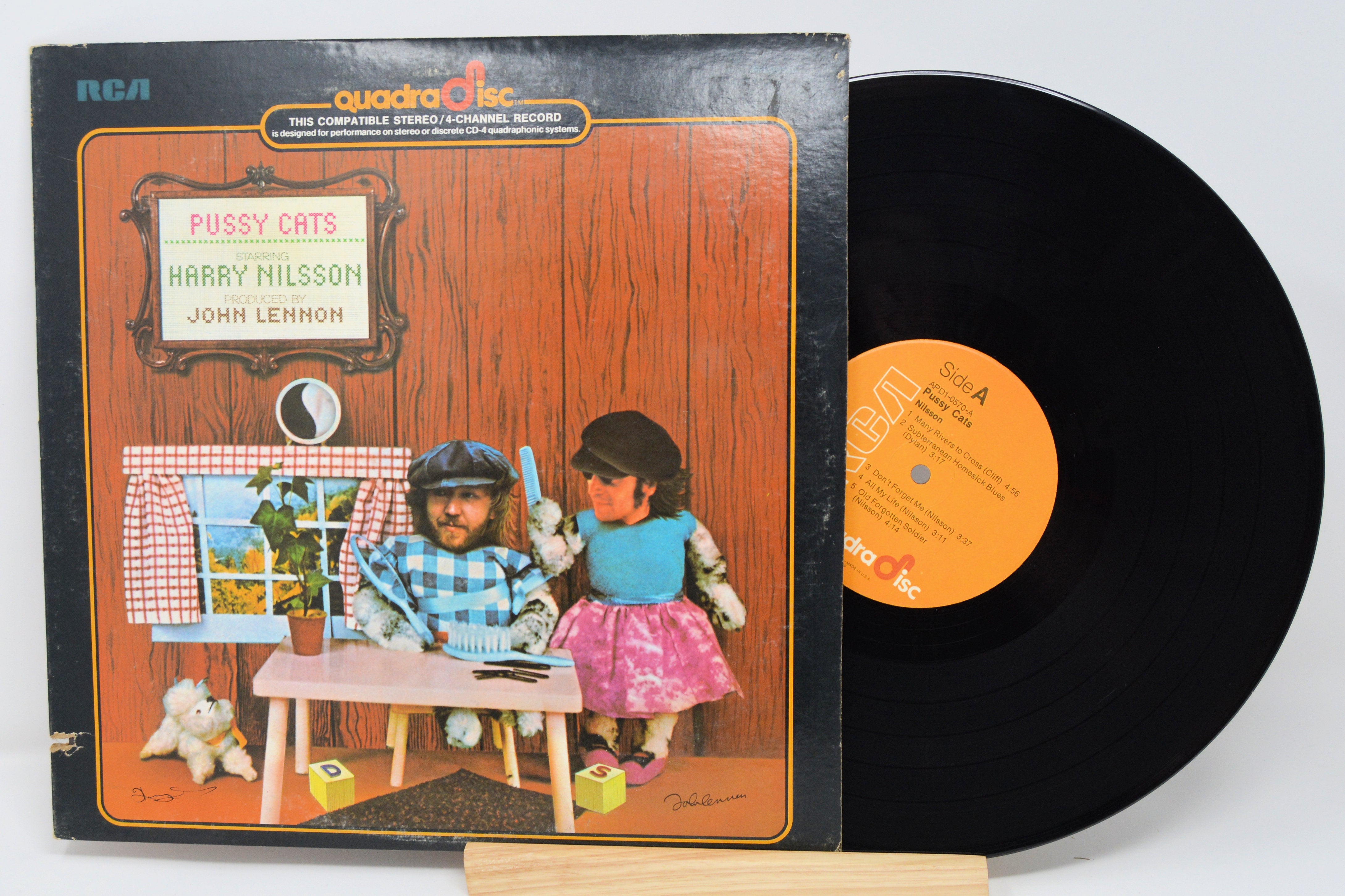 Nilson, Harry - Pussy Cats, Vinyl Record Album LP, Quad – Joe's Albums